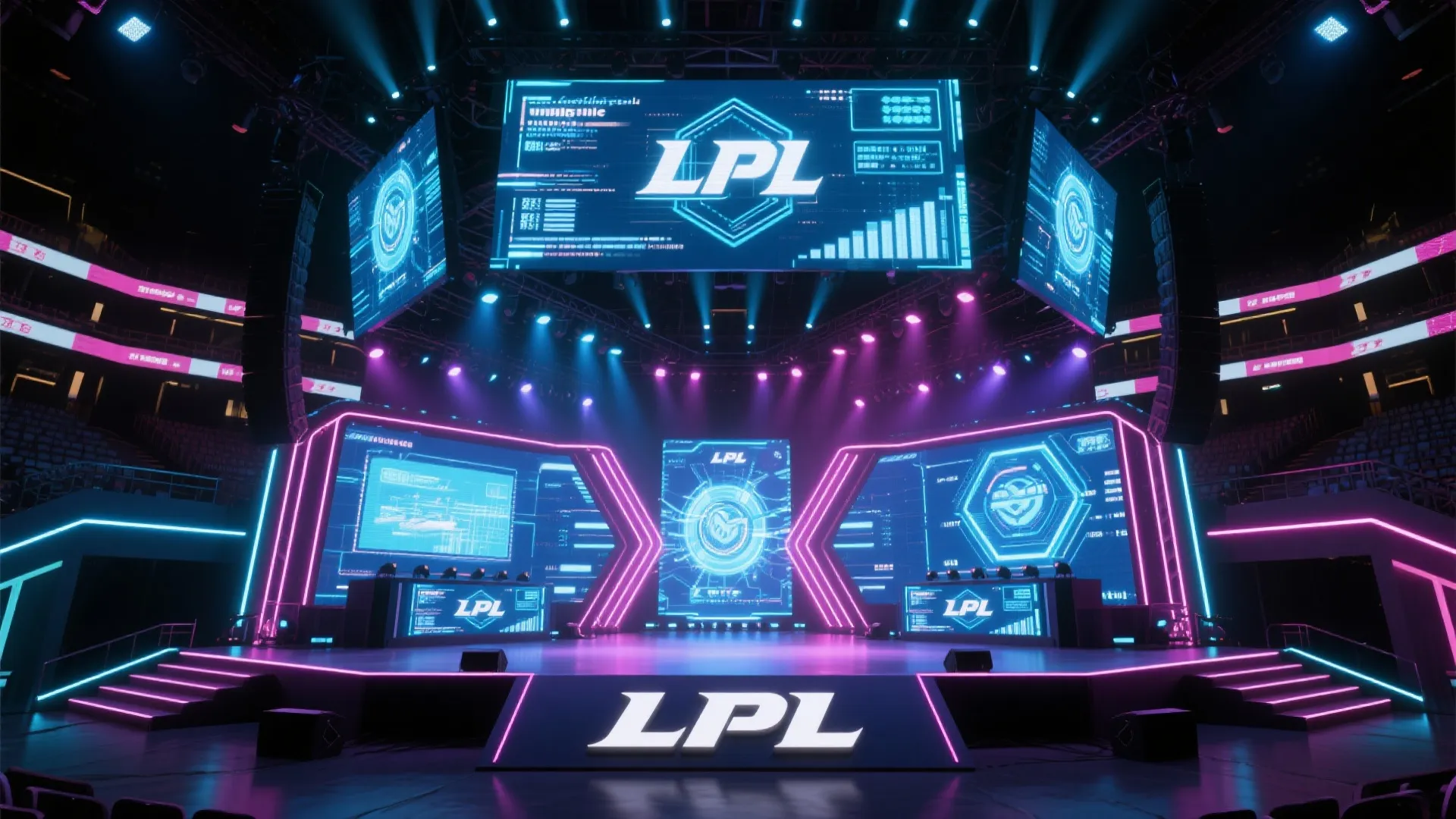 LPL 赛场全景